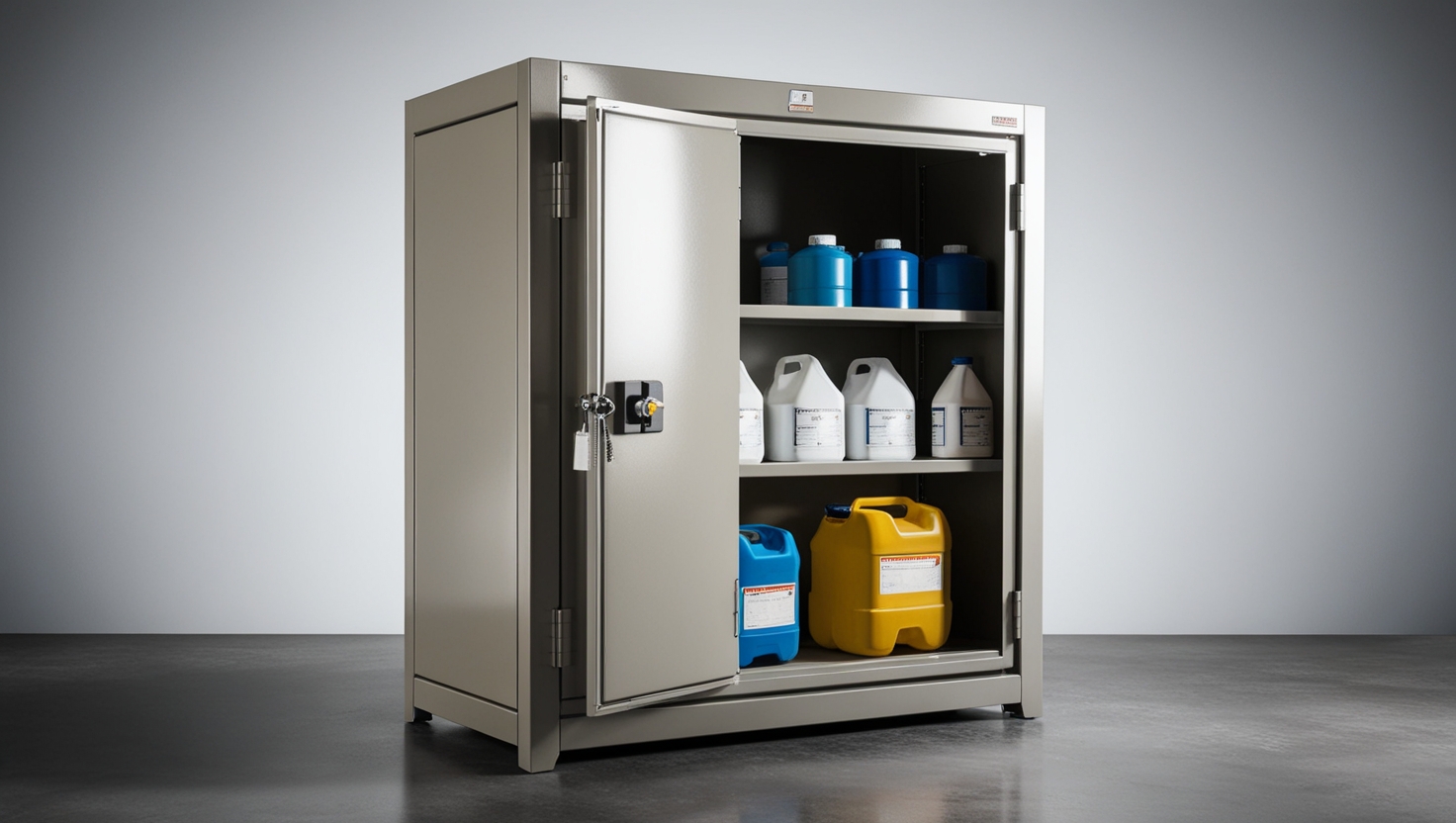 Healthcare storage steel cabinet