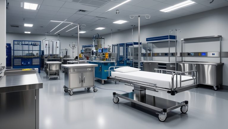 hospital beds