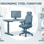 Ergonomic Design in Steel Furniture