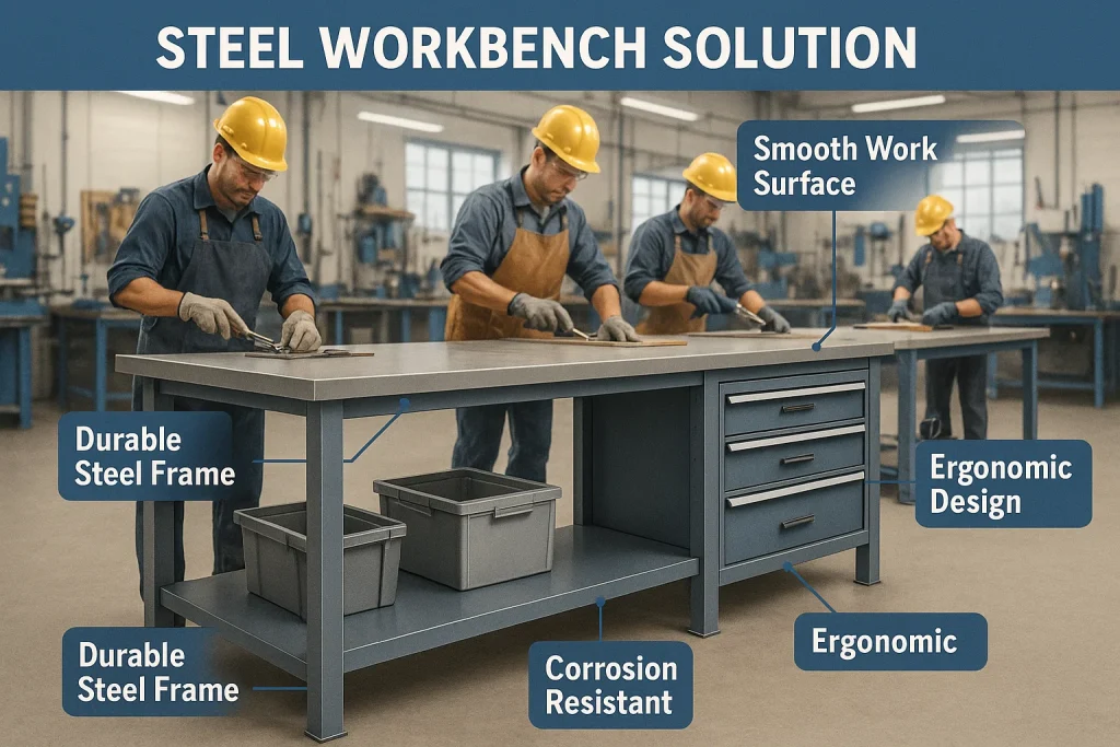 steel workbench 