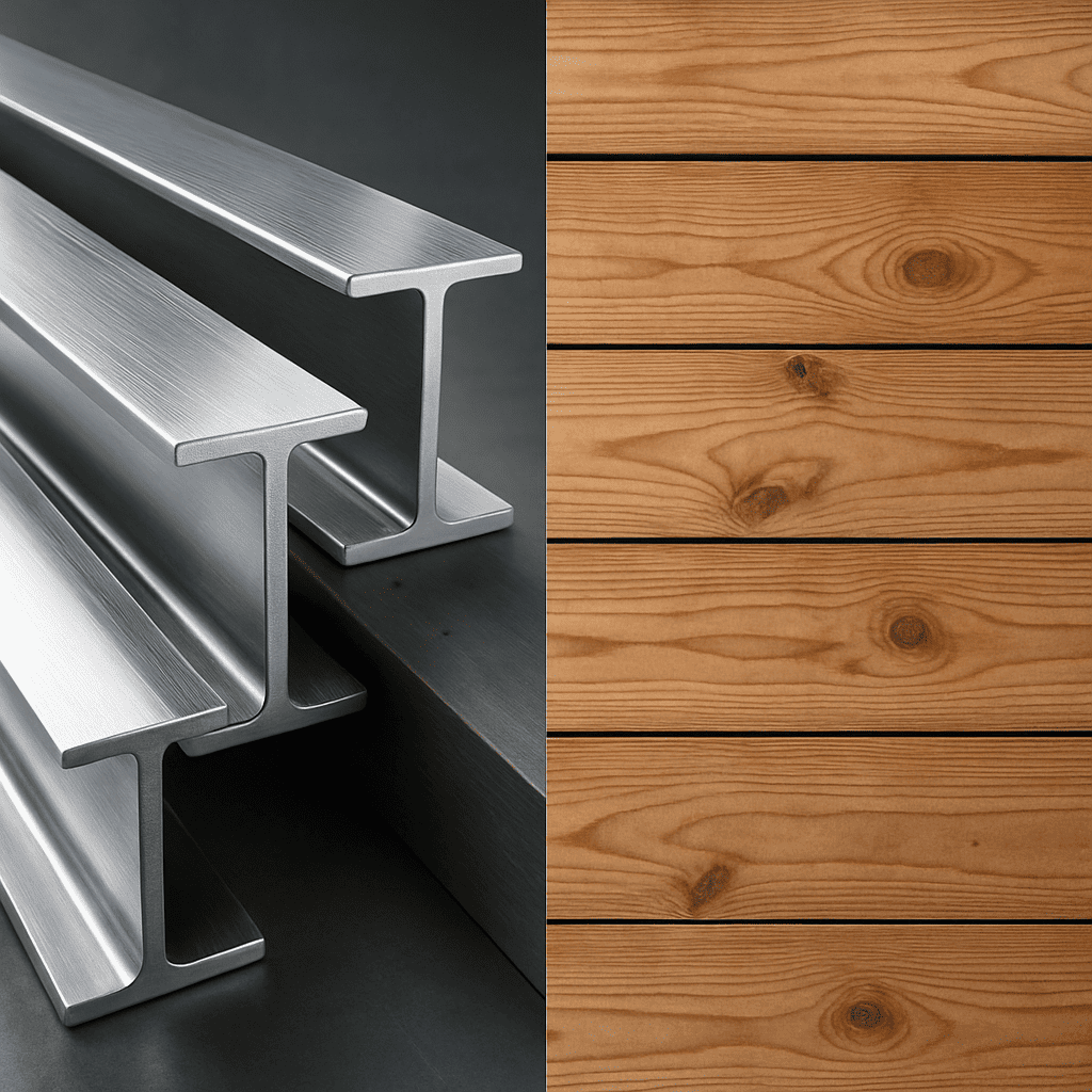 Steel vs Wood: Which Material is Better for Cost, Durability & Maintenance?