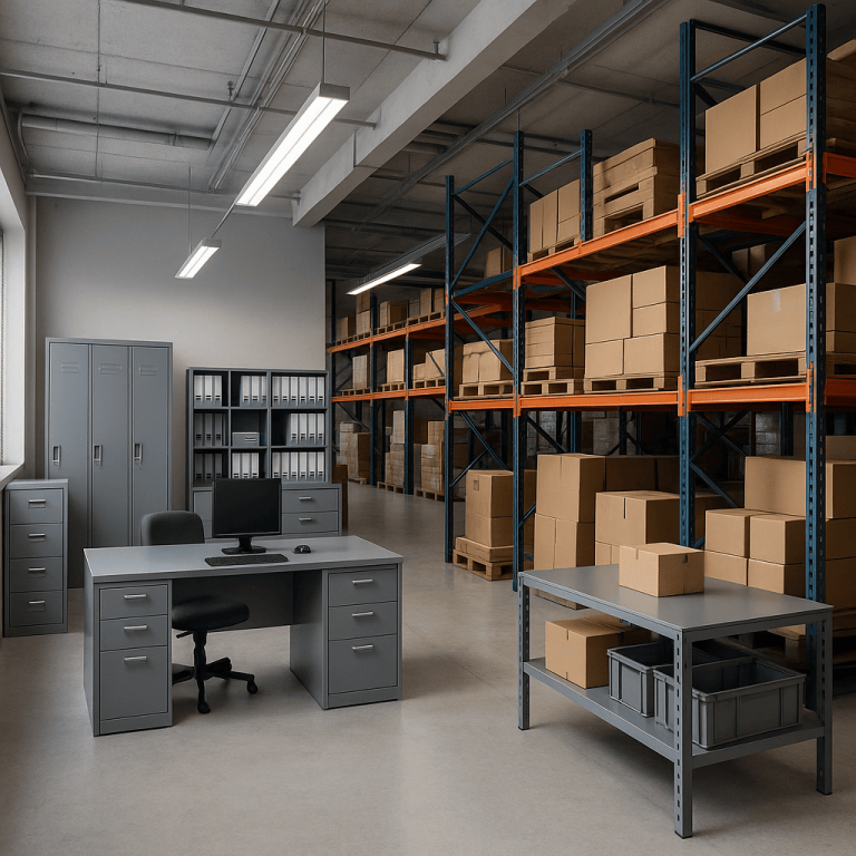 A good finish not only improves appearance but also protects furniture from corrosion, especially in warehouses where humidity and dust are common.